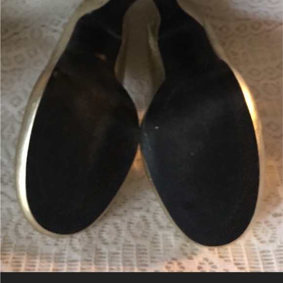 Anne Michelle Gold Platform Heels - Picture 7 of 8